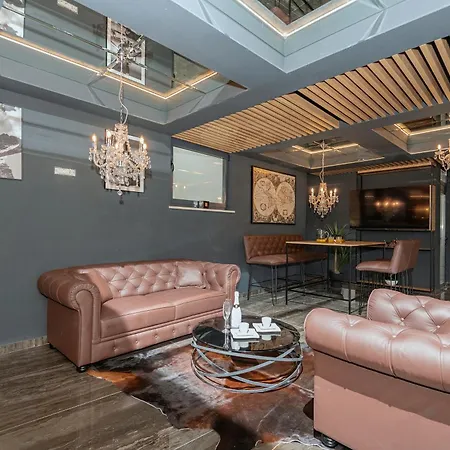 Villa Luxury Lake-view Karmen With Heated Pool, Private & Sunset Terrace