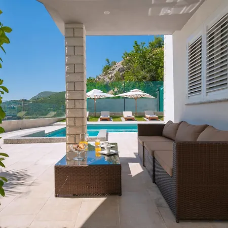 Luxury Lake-view Karmen With Heated Pool, Private & Sunset Terrace Villa